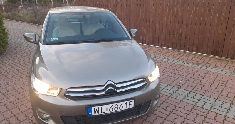Citroen C-Elysée cena 24500 przebieg: 131843, rok produkcji 2014 z Warszawa małe 79